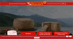 Desktop Screenshot of ossau-iraty.fr